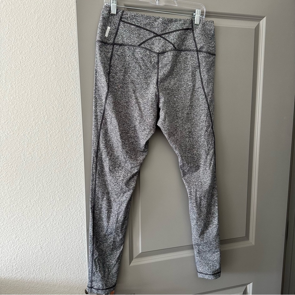 🖤❣️ Zella Nordstrom Active Yoga High Waist Legging Heather Grey Size XL - Picture 8 of 8